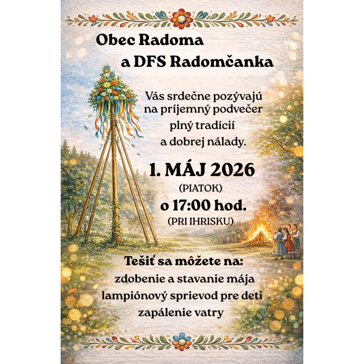  Tradičné stavanie mája