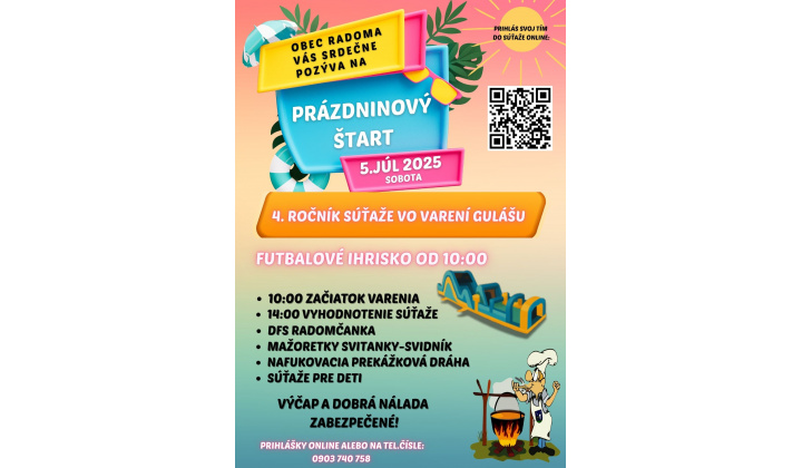 PRÁZDNINOVÝ ŠTART